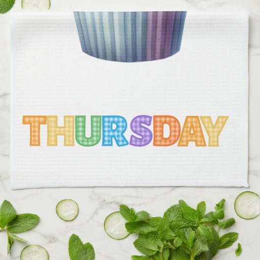 Kitchen Towels-Days Of The Week Kitchen Towel Set Geschirrtuch (Gefaltet)