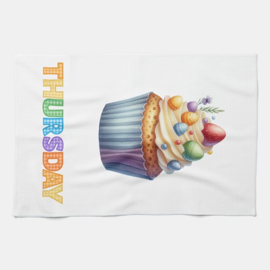 Kitchen Towels-Days Of The Week Kitchen Towel Set Geschirrtuch (Horizontal)