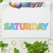 Kitchen Towels-Days Of The Week Kitchen Towel Set Geschirrtuch (Gefaltet)