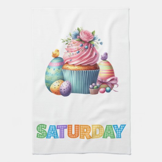Kitchen Towels-Days Of The Week Kitchen Towel Set Geschirrtuch (Vertikal)