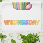 Kitchen Towels- Days Of The Week Kitchen Towel Set Geschirrtuch (Gefaltet)