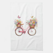 Kitchen Towels-Hello Spring Floral Kitchen Towels Geschirrtuch (Vertikal)