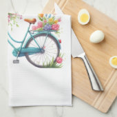 Kitchen Towels-Hello Spring Floral Kitchen Towels Geschirrtuch (Viertel Falte)