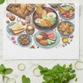 Kitchen Towels-Islamic Themed Kitchen Towel Geschirrtuch (Gefaltet)