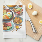 Kitchen Towels-Islamic Themed Kitchen Towel Geschirrtuch (Viertel Falte)