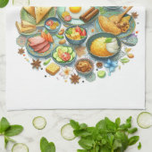 Kitchen Towels-Islamic Themed Kitchen Towels Geschirrtuch (Gefaltet)