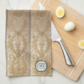 Kitchen Towels - National Flower Panel Geschirrtuch (Viertel Falte)