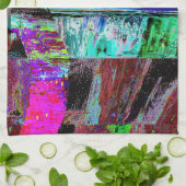 Kitchen Towels – Neon Pulse Geschirrtuch (Gefaltet)