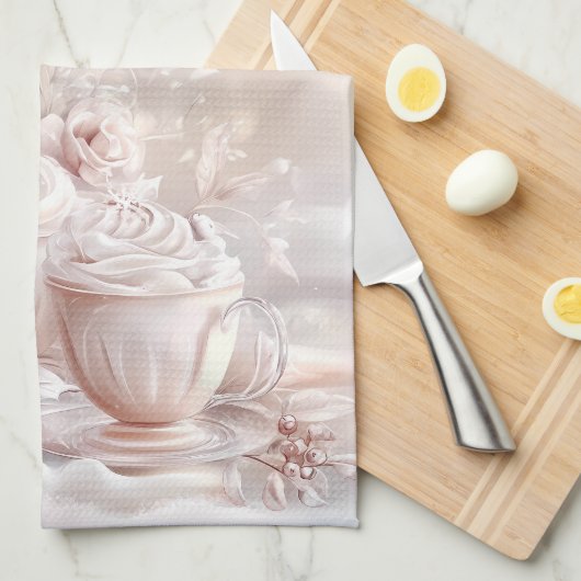 Kitchen Towels-Personalized Victorian Christmas Ki Geschirrtuch (Viertel Falte)