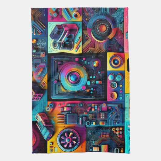 Kitchen Towels Tech Geschirrtuch (Vertikal)