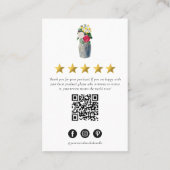 Kitchen Utensils Meal Koch Catering Review Anfrage Visitenkarte (Rückseite)