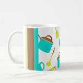 Kitchen Utensils pattern Kaffeetasse (Links)