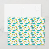 Kitchen Utensils pattern Postkarte (Vorne/Hinten)