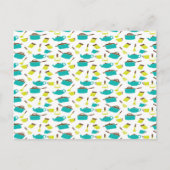 Kitchen Utensils pattern Postkarte (Vorderseite)