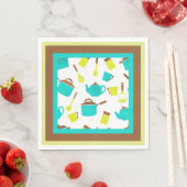 Kitchen Utensils pattern Serviette (Beispiel)