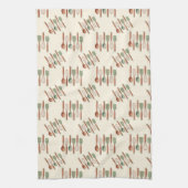 kitchen utensils spatulas whisks and spoons geschirrtuch (Vertikal)