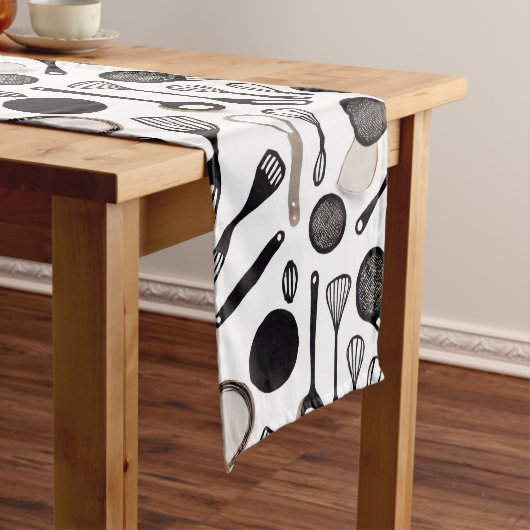 Kitchen Utensils Theme Table Runner Großer Tischläufer (Beispiel)
