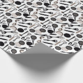 Kitchen Utensils Themenverpackungspapier Geschenkpapier (Ecke)