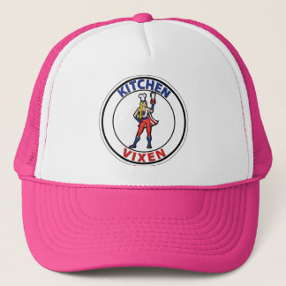 Kitchen Vixen Pink Trucker Hat Truckerkappe