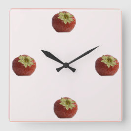 Kitchen Wall Clock Quadratische Wanduhr