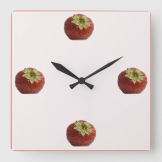 Kitchen Wall Clock Quadratische Wanduhr