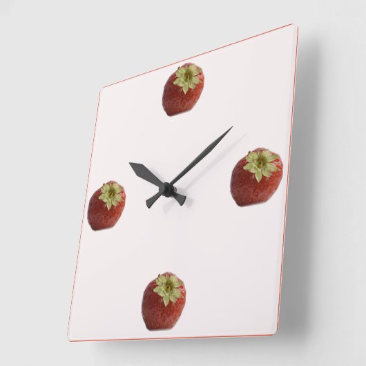 Kitchen Wall Clock Quadratische Wanduhr (Winkel)
