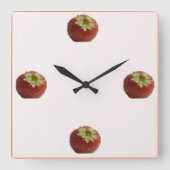 Kitchen Wall Clock Quadratische Wanduhr (Vorderseite)