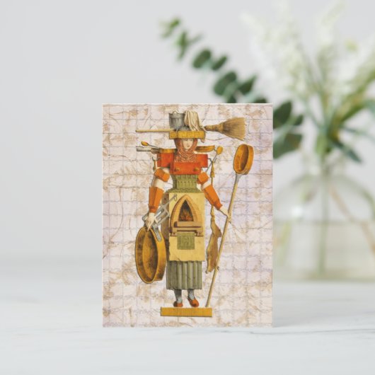 Kitchen Wear Postkarte (Stehend Vorderseite)