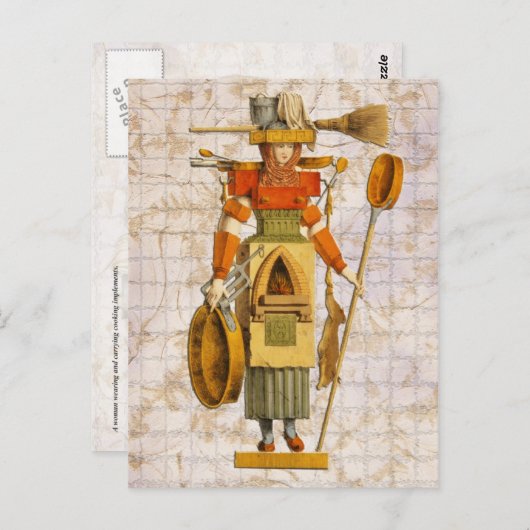 Kitchen Wear Postkarte (Vorne/Hinten)