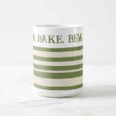 Kitchen Witch Brau Backe Verhexe Grüner Becher Kaffeetasse (Mittel)