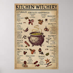 Kitchen Witchery Poster