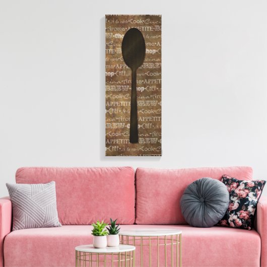 Kitchen Words Art III Leinwanddruck (Insitu (Wohnzimmer))