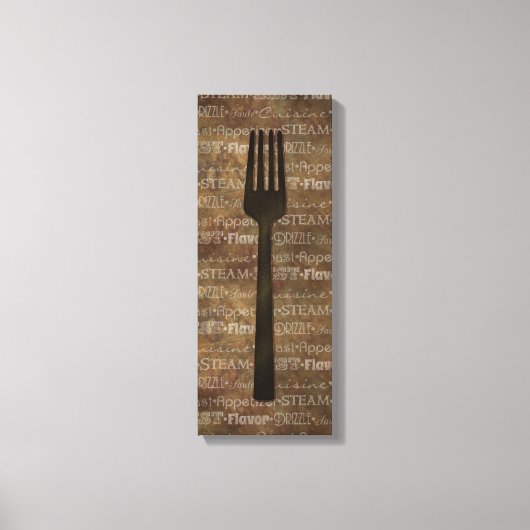 Kitchen Words Art Leinwanddruck (Vorderseite)