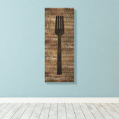 Kitchen Words Art Leinwanddruck (Insitu (Holzboden))