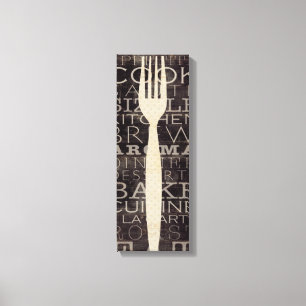 Kitchen Words Leinwanddruck