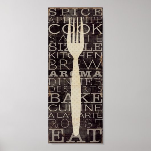 Kitchen Words Poster (Vorne)