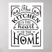 Kitchen-Zitat Poster (Vorne)