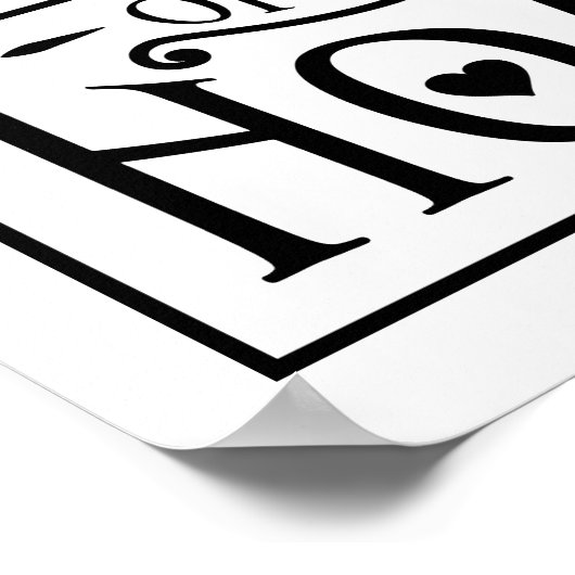 Kitchen-Zitat Poster (Ecke)