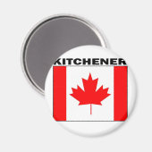 Kitchener, Ontario Magnet (Vorderseite/Rückseite)