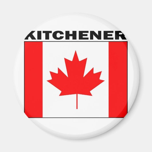 Kitchener, Ontario Magnet (Vorne)