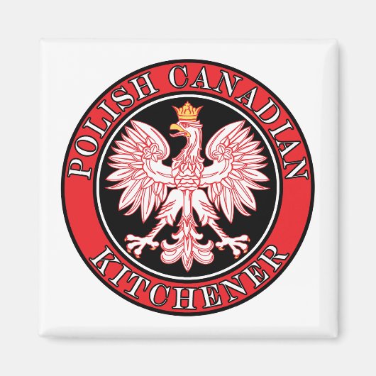 Kitchener Polnischer Adler Magnet (Vorne)