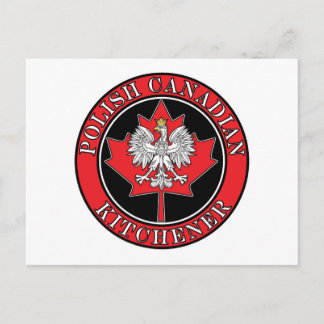 Kitchener Polnischer Rundkanadischer Leaf Postkarte