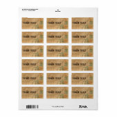 Kitchenette - Tränke Adressaufkleber (Vorne)