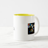 Kitchenista! Kaffee-Tasse Zweifarbige Tasse (VorderseiteRechts)