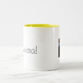 Kitchenista! Kaffee-Tasse Zweifarbige Tasse (Mittel)