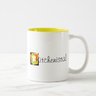 Kitchenista! Kaffee-Tasse Zweifarbige Tasse