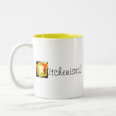 Kitchenista! Kaffee-Tasse Zweifarbige Tasse (Links)