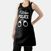 Kitchenpolizei lustige Handschellen-Schürze für si Schürze (InSitu)