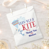 Kite Birthday Favor Bag Geschenktütchen (Ausgeschnitten)