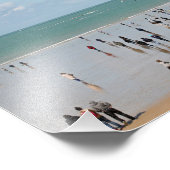 Kite Boarding Wettbewerb Fotodruck (Ecke)